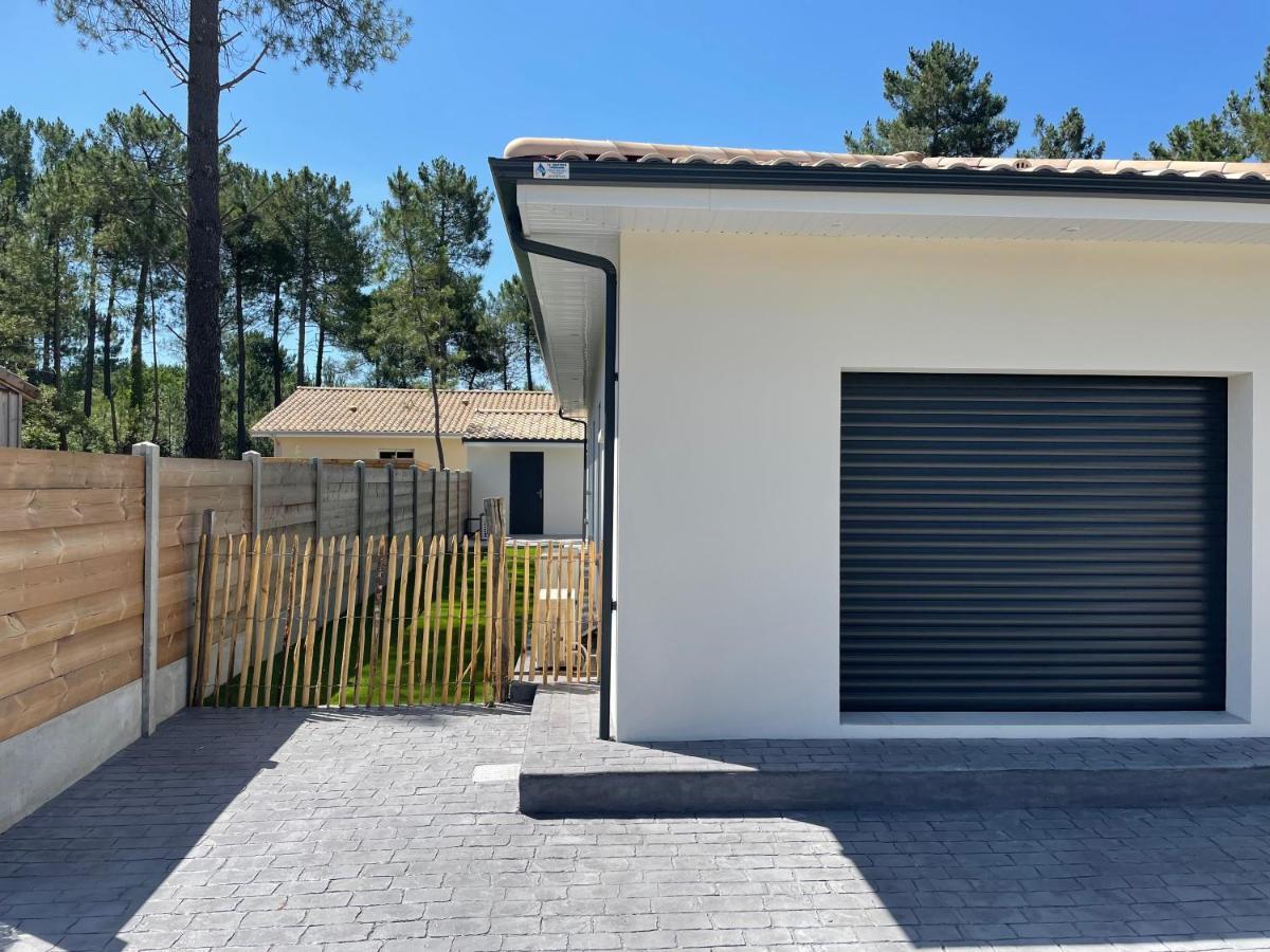 Maison Moderne Avec Piscine Chauffee Lacanau Luaran gambar