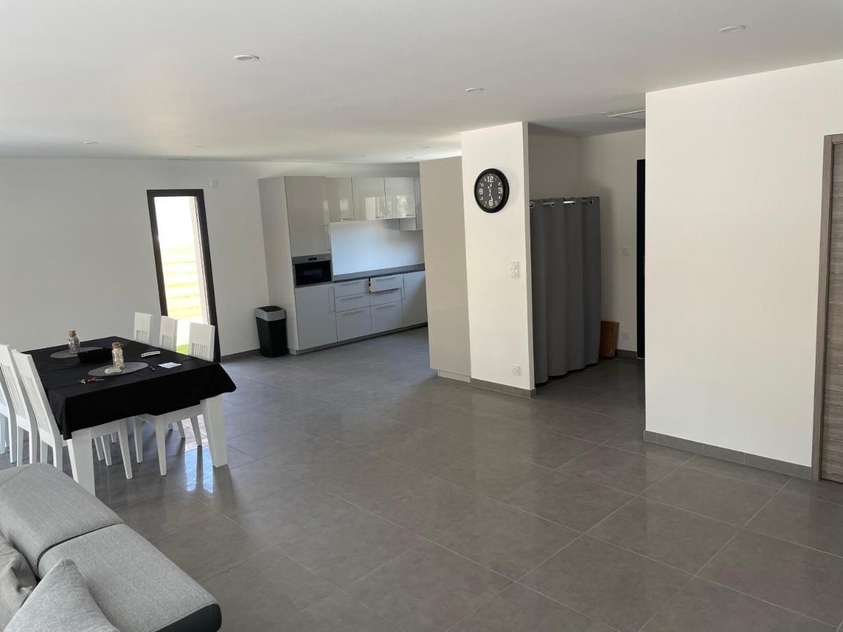 Maison Moderne Avec Piscine Chauffee Lacanau Luaran gambar